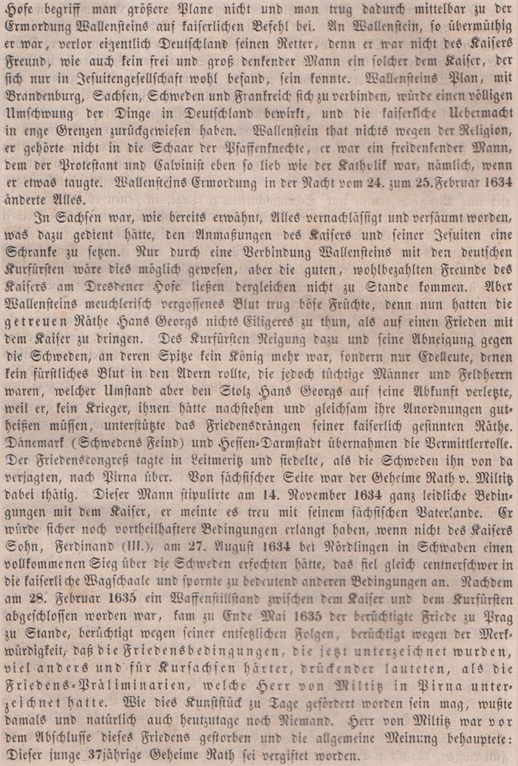 aus: ´Das goldne Buch vom Vaterlande´, Löbau: Walde, 1859, Seite 141