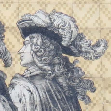 Fürstenzug: Johann Georg IV. von Sachsen (klein)