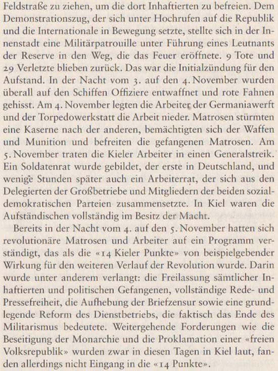 Volker Ullrich: Die Revolution von 1918/19, 2009, Seite 29