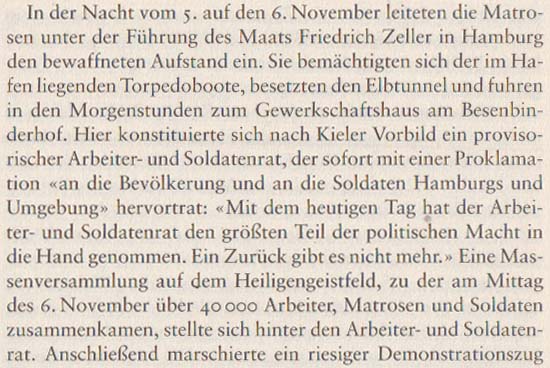 Volker Ullrich: Die Revolution von 1918/19, 2009, Seite 31