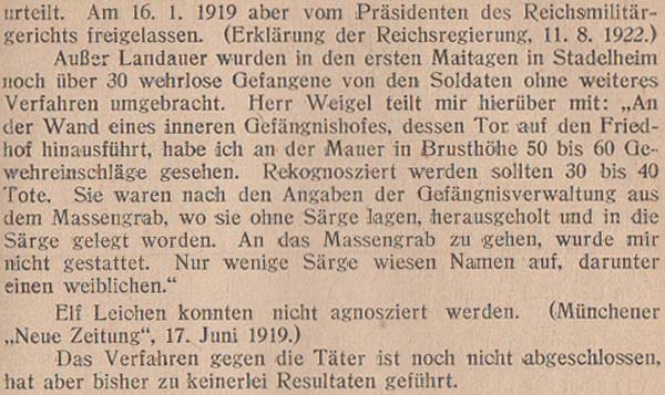 Emil Julius Gumbel: Vier Jahre politischer Mord, 5. Auflage, 1922, Seite 35