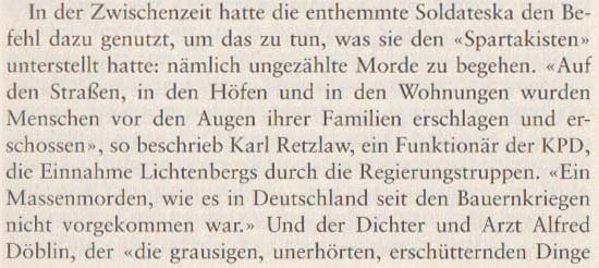 Volker Ullrich: Die Revolution von 1918/19, 2009, Seite 90