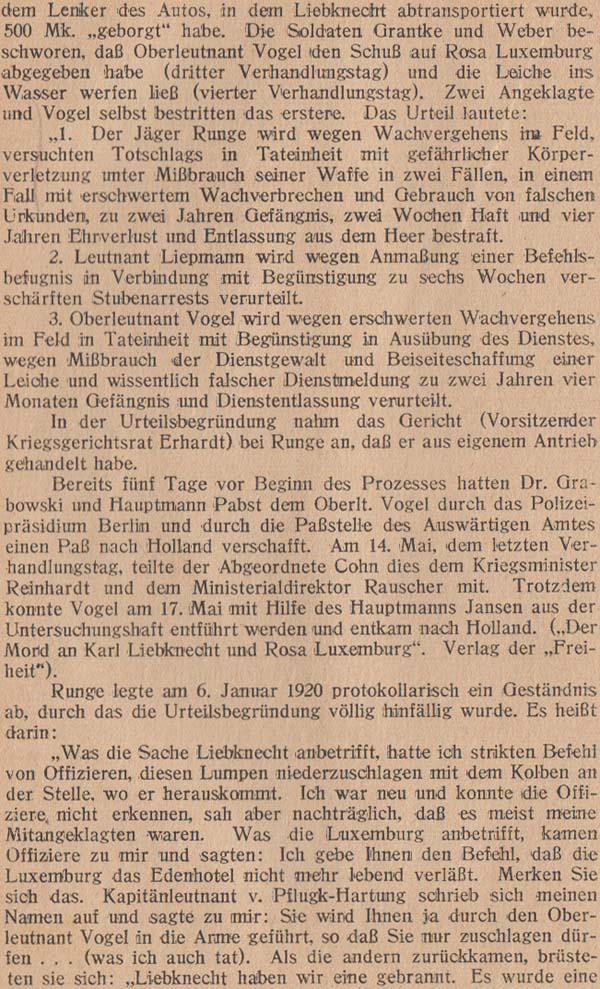 Emil Julius Gumbel: Vier Jahre politischer Mord, 5. Auflage, 1922, Seite 12