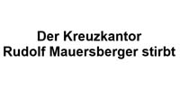 Kreuzkantor Rudolf Mauersberger stirbt