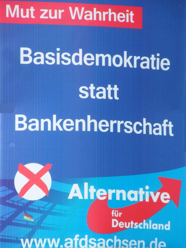 AfD - Basisdemokratie statt Bankenherrschaft