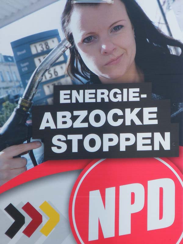 NPD - Energie-Abzocke stoppen