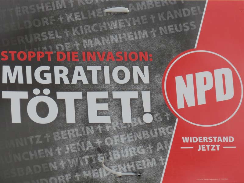 NPD - Migration tötet!