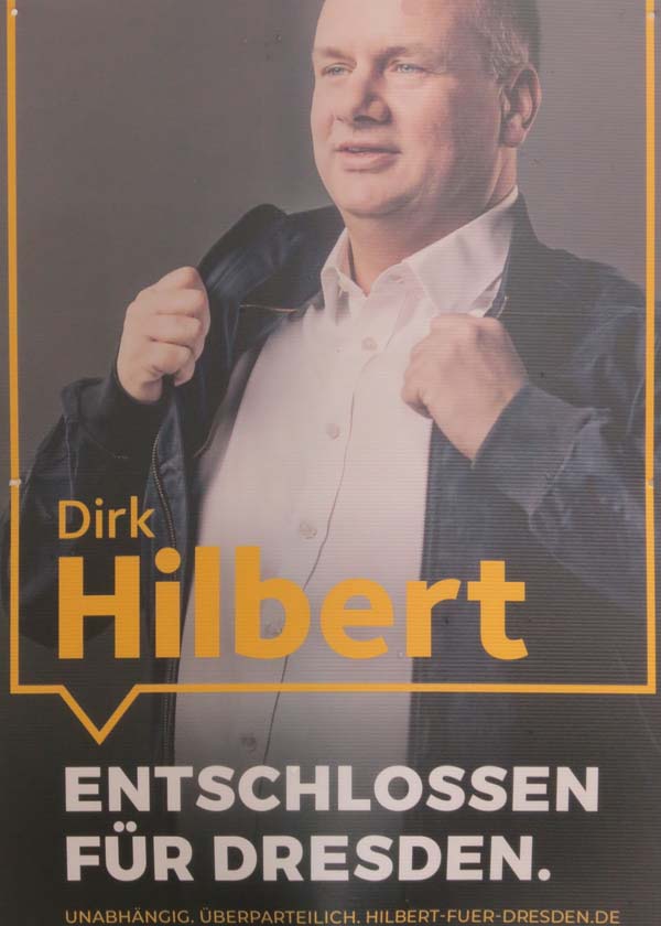 Dirk Hilbert entschlossen für Dresden