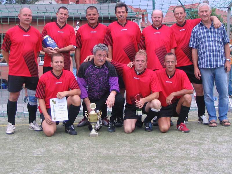 Stadtpokalsieger 2007 der Senioren Ü 40 wurde Post.