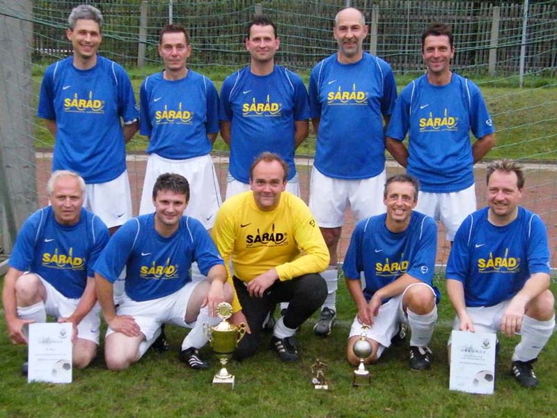 Stadtpokalsieger 2009 der Senioren Ü 40 wurde Hellerau/Klotzsche