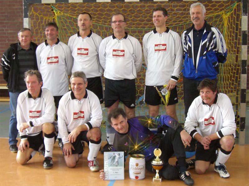 Rotation wurde Hallen-Stadtmeister 2010 der Senioren Ü 50