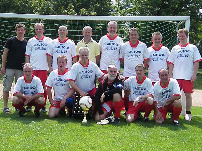 Stadtpokalsieger 2012 der Ü 50 wurde Weixdorf.