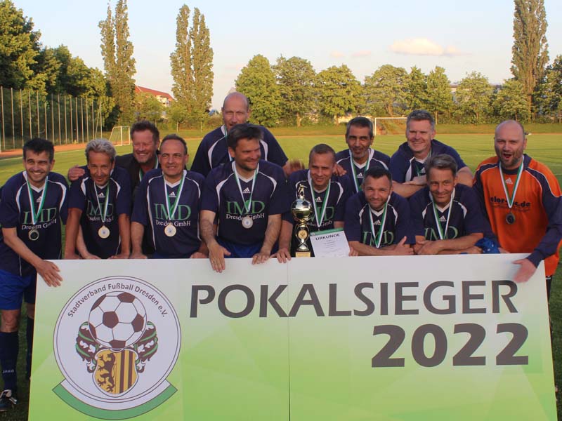 Dölzschen ist Pokalsieger 2022 der Altsenioren Ü 40