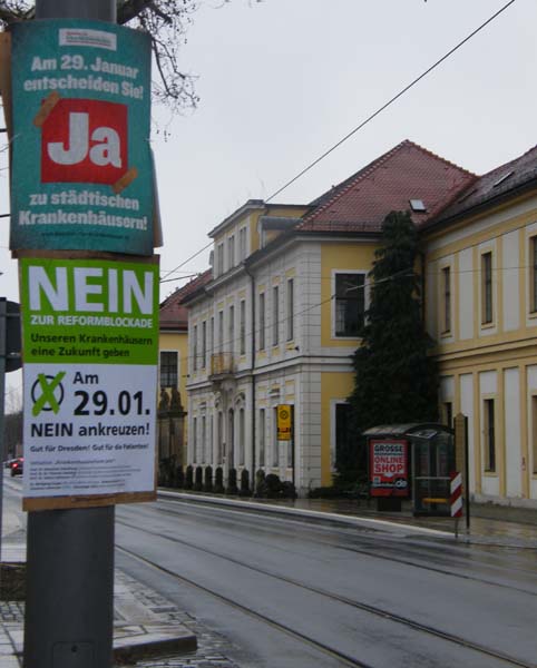 Plakate in der Friedrichstadt