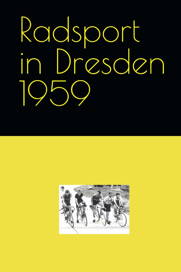 Radsport im Bezirk Dresden 1959
