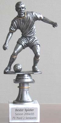 Pokal &acute;Bester Spieler der Saison&acute;