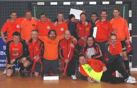 2. und 4. beim Hallenturnier