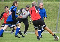 kurz vorm 1:0 gegen Mitte