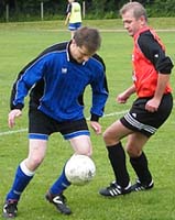 Andreas wird umkurvt