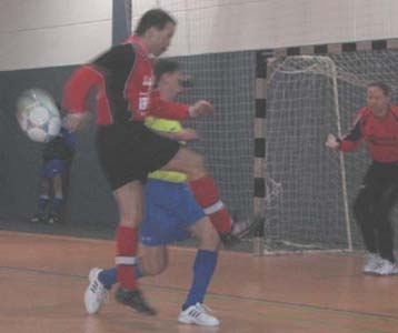 Jörg im Spiel gegen Heidenau