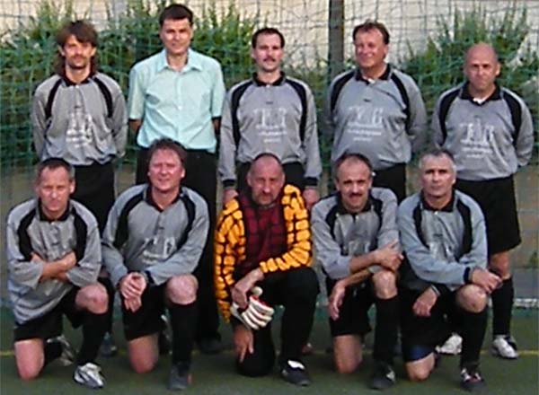 Mannschaftsfoto der Ü 40 am 6.6.2008