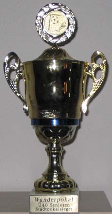 Wanderpokal f&uuml;r den Stadtpokalsieger