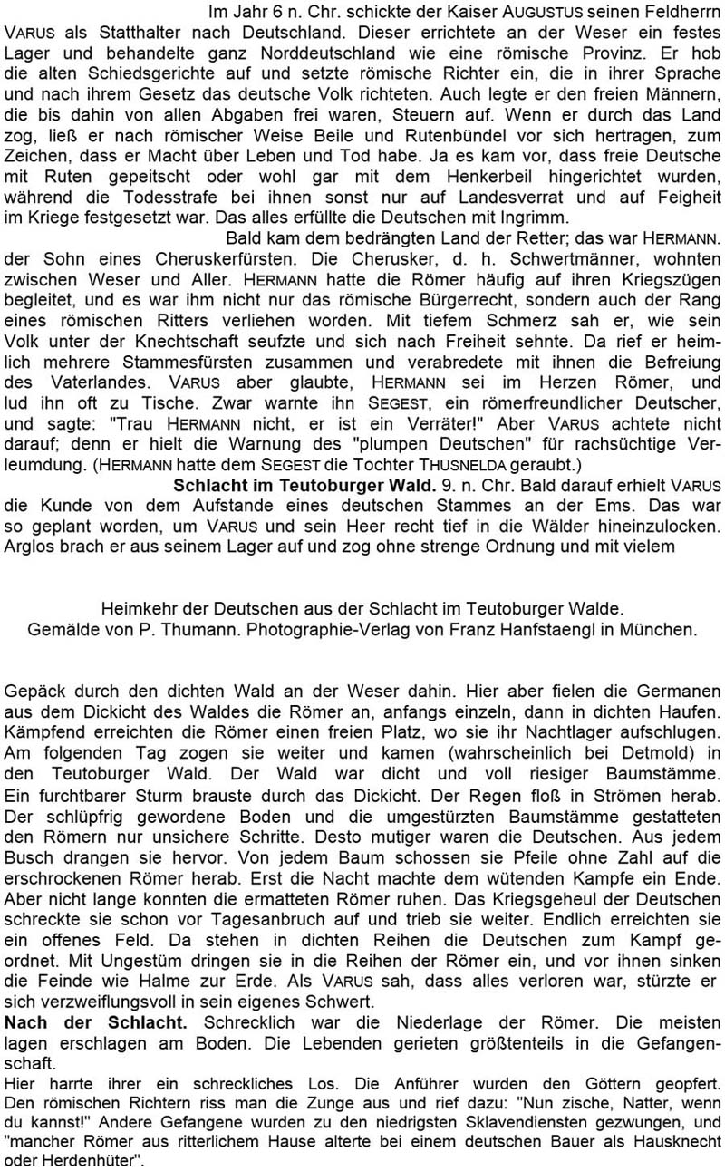Übersetzung zu ´Sächsisches Realienbuch´, Seiten 6 bis 8
