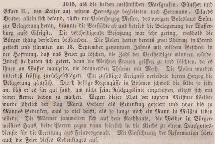 aus: ´Das goldne Buch vom Vaterlande´, Löbau: Walde, 1859, Seite 409
