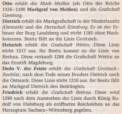 aus: Günter Naumann: Geschichte in Daten - Sachsen, 2003, Seite 27