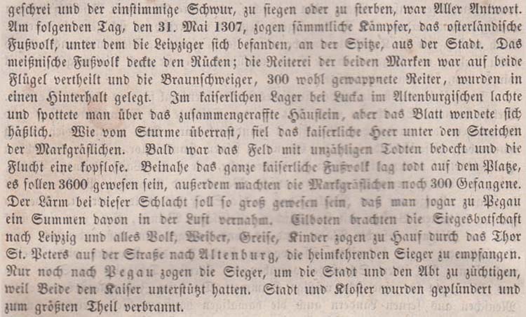 aus: ´Das goldne Buch vom Vaterlande´, Löbau: Walde, 1859, Seite 306
