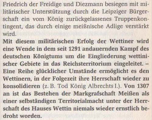 aus: Günter Naumann: Geschichte in Daten - Sachsen, 2003, Seite 53