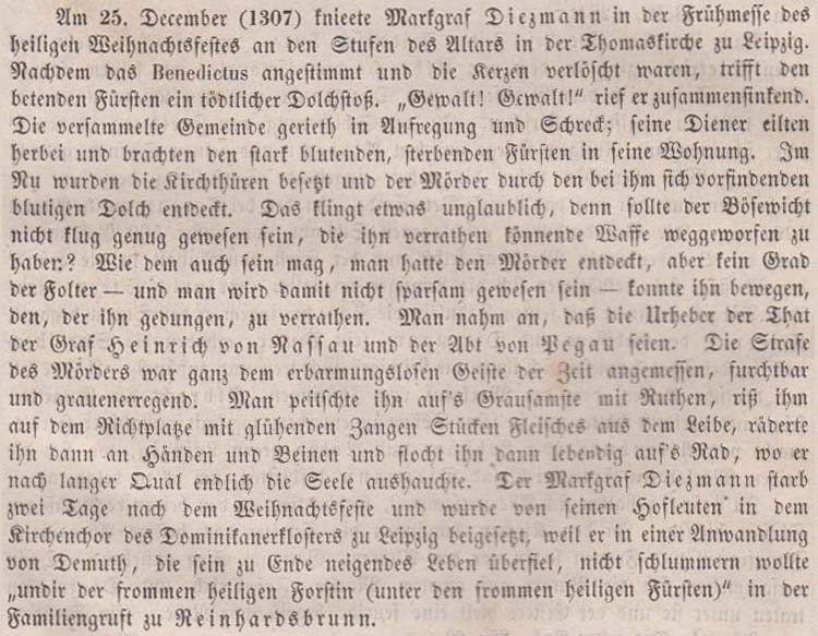 aus: ´Das goldne Buch vom Vaterlande´, Löbau: Walde, 1859, Seite 306