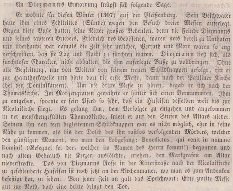 aus: ´Das goldne Buch vom Vaterlande´, Löbau: Walde, 1859, Seite 307