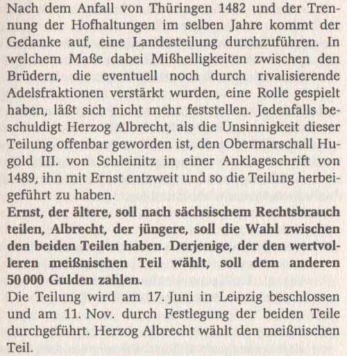 aus: Günter Naumann: Geschichte in Daten - Sachsen, 2003, Seite 82