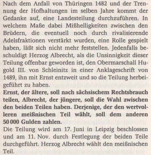 aus: Günter Naumann: Geschichte in Daten - Sachsen, 2003, Seite 82