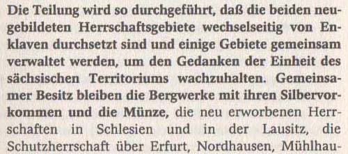 aus: Günter Naumann: Geschichte in Daten - Sachsen, 2003, Seite 82