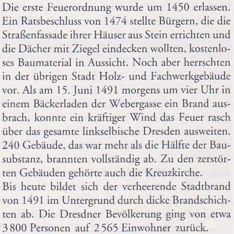 aus: ´Geschichte der Stadt Dresden´ von Uwe Schieferdecker, 2003, Seite 24