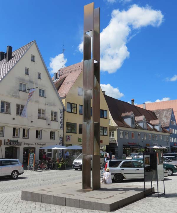 der Freiheitsbrunnen in Memmingen