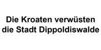 6.000 Kroaten verwüsten die Stadt Dippoldiswalde.