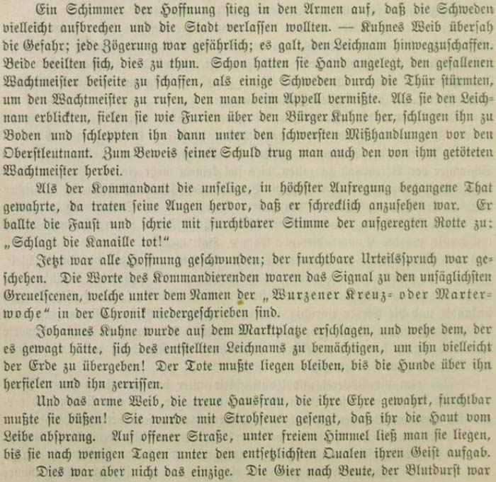 aus ´Bunte Bilder aus dem Sachsenlande´, Band 1, Seite 182 unten