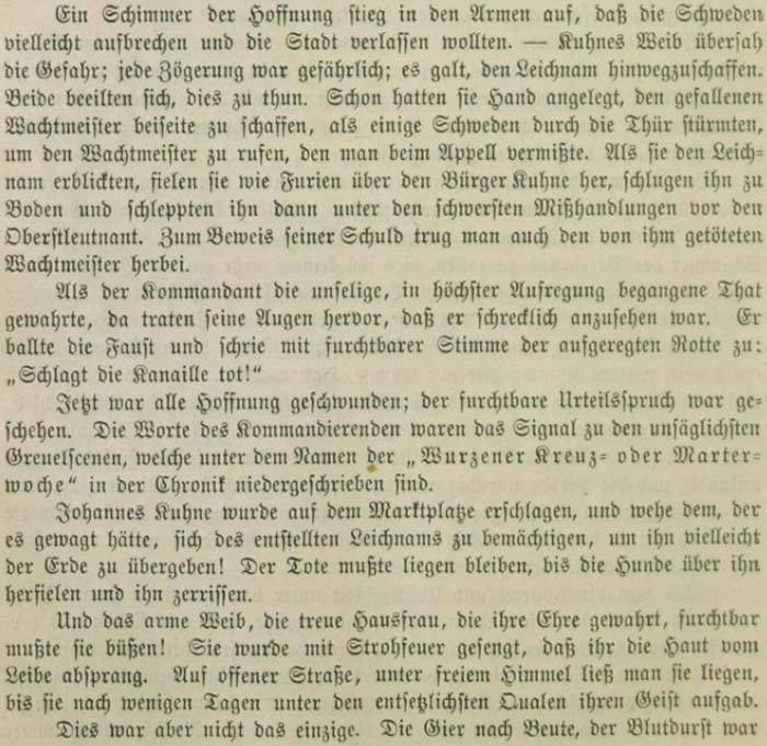 aus ´Bunte Bilder aus dem Sachsenlande´, Band 1, Seite 182 unten