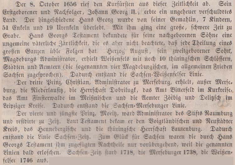 aus: ´Das goldne Buch vom Vaterlande´, Löbau: Walde, 1859, Seite 149