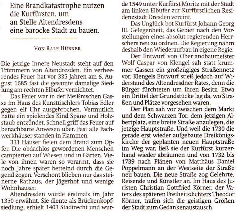 aus ´Sächsische Zeitung´ vom 15. August 2020, Seite 21