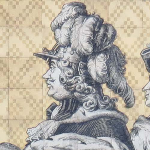 Fürstenzug: Johann Georg III. von Sachsen (klein)