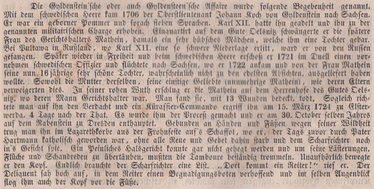aus: ´Das goldne Buch vom Vaterlande´, Löbau: Walde, 1859, Seite 253