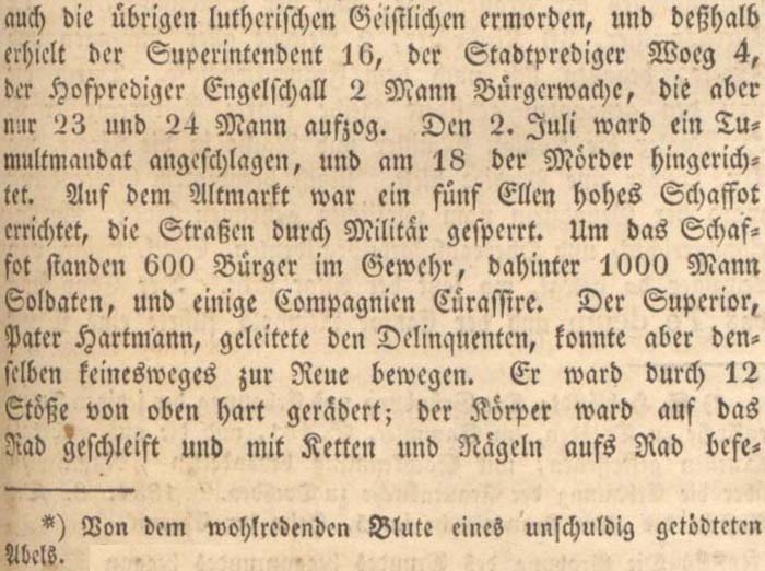 aus ´Chronik der königlich-sächsischen Residenzstadt Dresden´ von Gustav Klemm, Seite 343 unten
