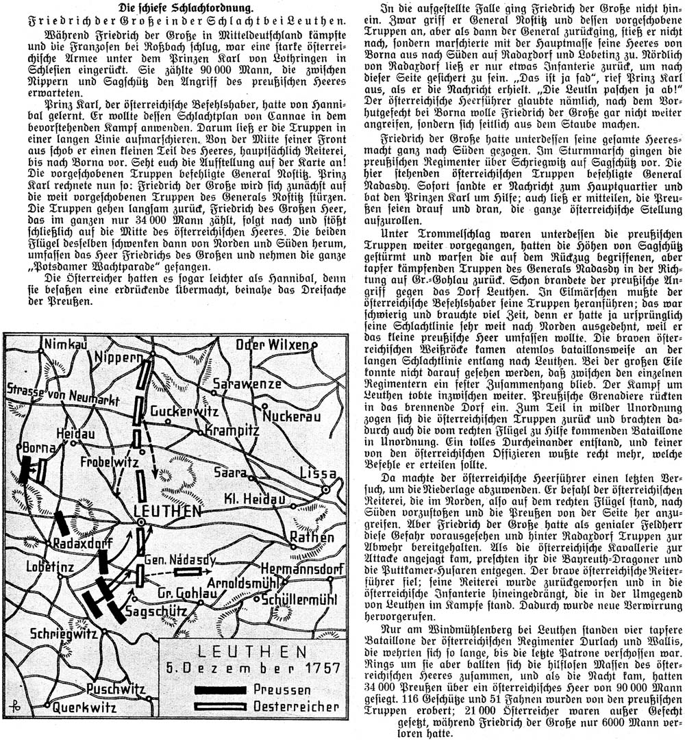 Artikel in der Schülerzeitung ´Hilf mit!´ Nr. 4 / 1936, Seite 108