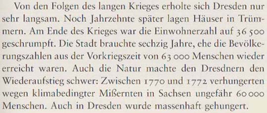 Von den Folgen des langen Krieges ...