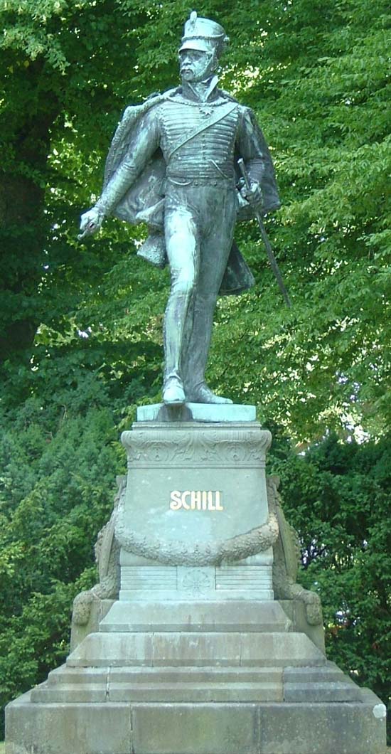 Denkmal ´Schill´ in Stralsund