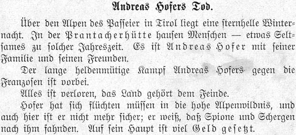 aus: ´Hungers Lesebuch - 5. und 6. Schuljahr´, Seite 372